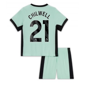 Maillot de foot Chelsea Ben Chilwell #21 Troisième enfant 2023-24 Manches Courte (+ pantalon court)